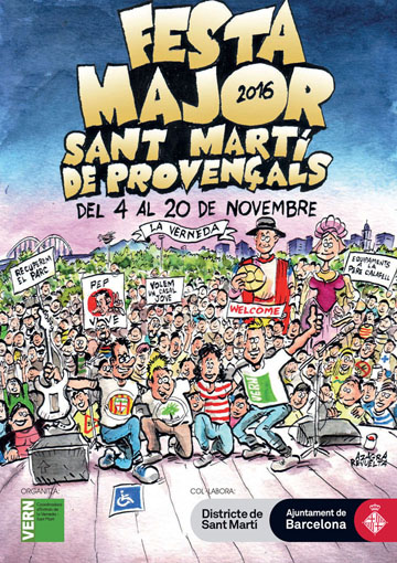 Cartel Fiesta Mayor 2016